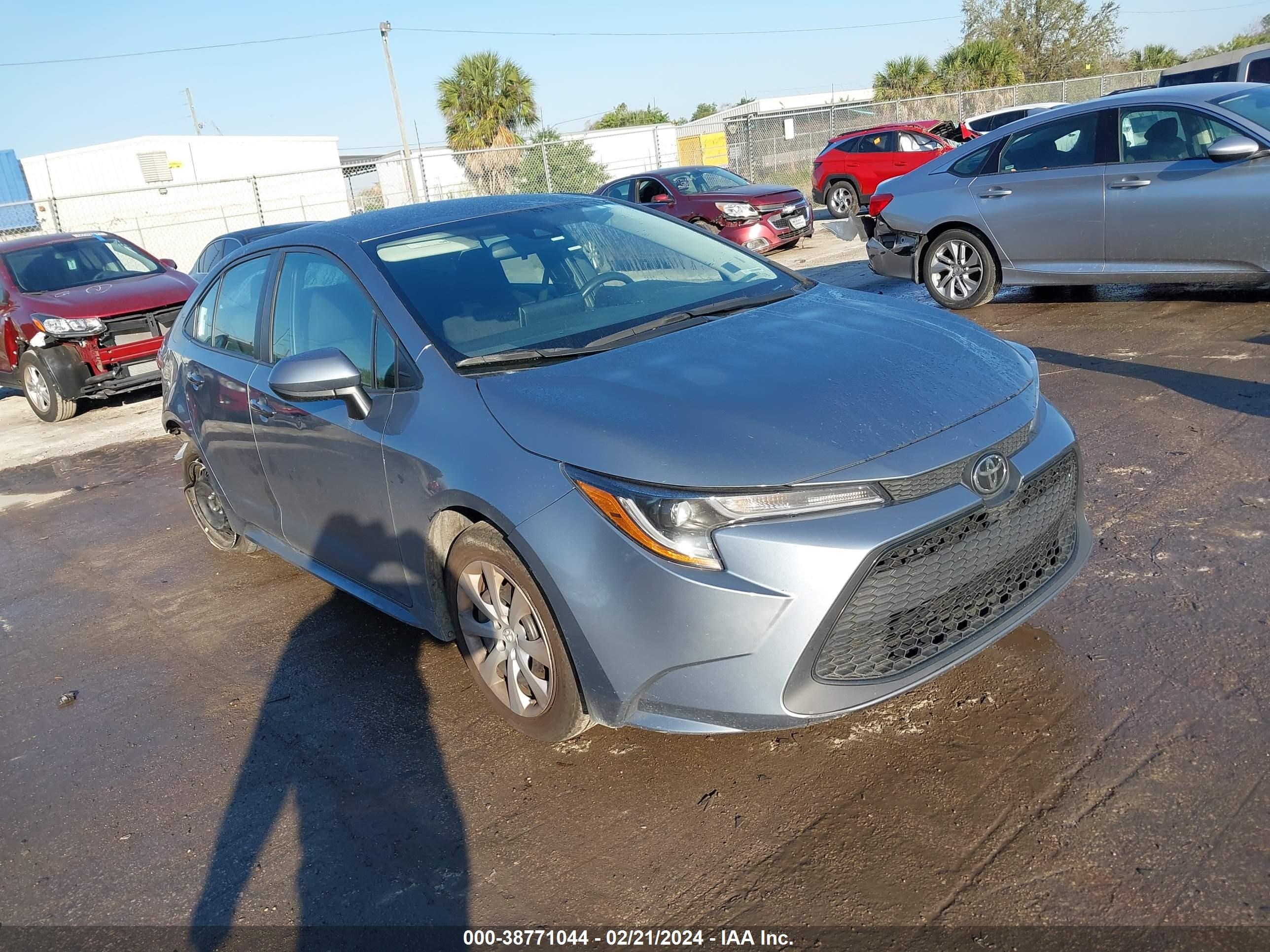 toyota corolla 2021 5yfepmae6mp217101