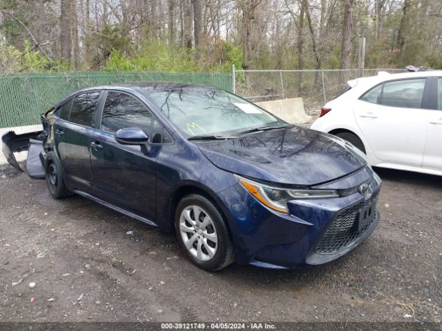 toyota corolla 2021 5yfepmae6mp268016