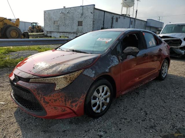 toyota corolla le 2021 5yfepmae7mp184772