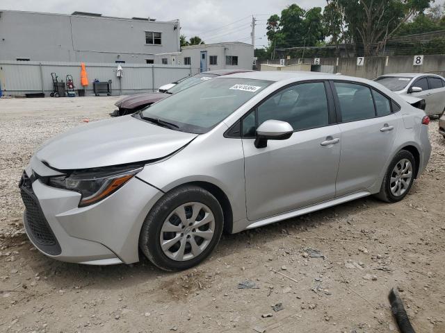 toyota corolla le 2021 5yfepmae7mp235056