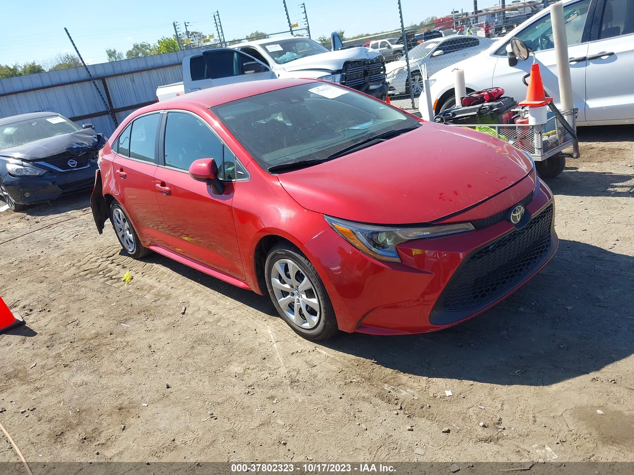 toyota corolla 2021 5yfepmae7mp241407