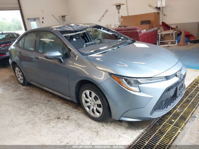 toyota corolla 2021 5yfepmae7mp270793