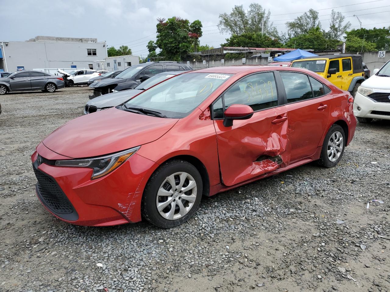 toyota corolla 2021 5yfepmae9mp151501