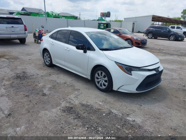 toyota corolla 2021 5yfepmae9mp249962