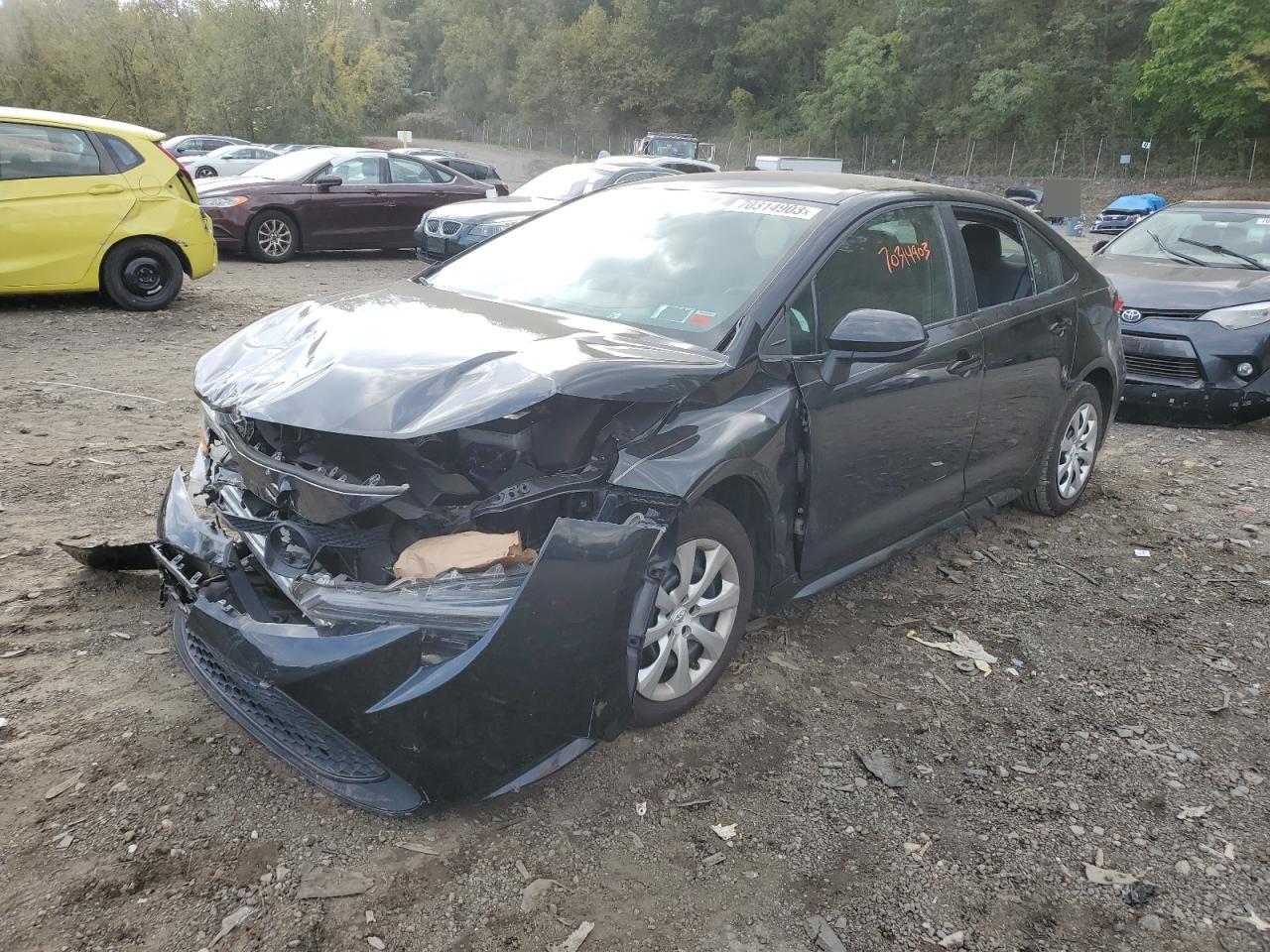 toyota corolla le 2020 5yfeprae2lp035326