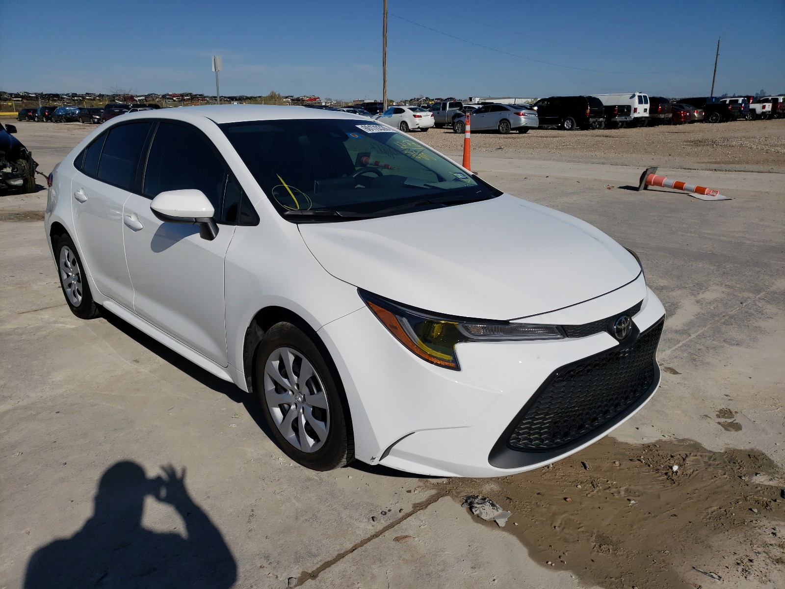 toyota corolla le 2020 5yfeprae5lp143200