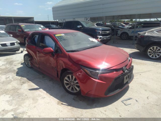 toyota corolla 2020 5yfeprae6lp016732