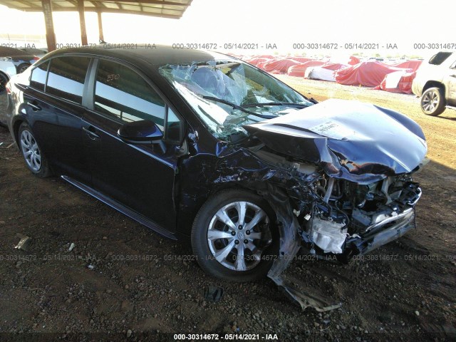 toyota corolla 2020 5yfeprae6lp075196