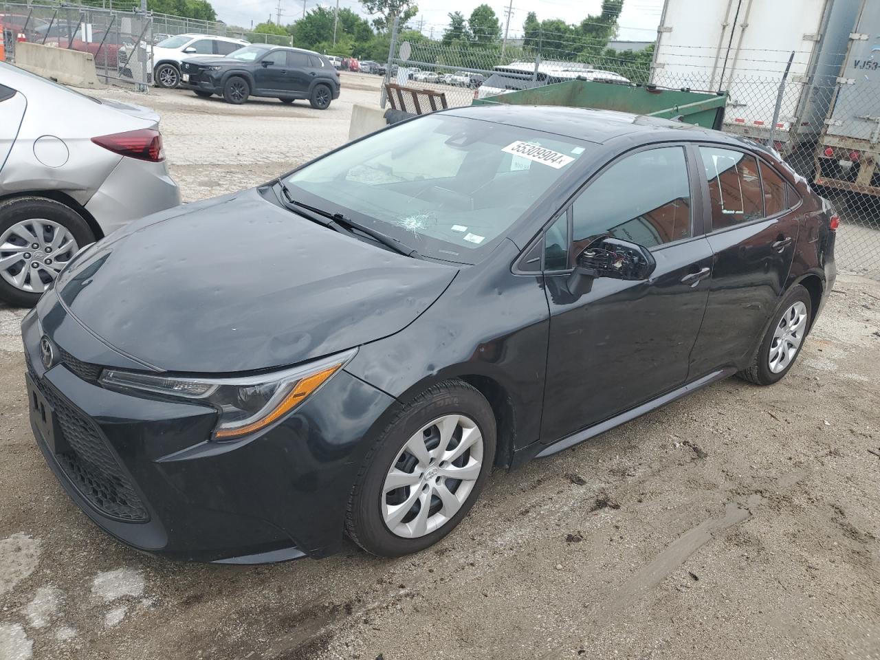 toyota corolla 2020 5yfeprae6lp113266