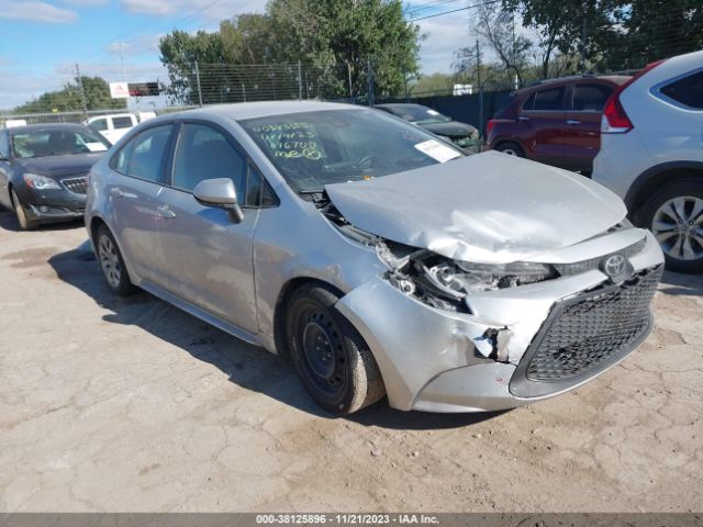 toyota corolla 2020 5yfeprae8lp096700