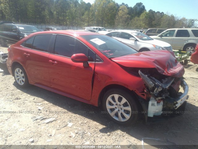 toyota corolla 2020 5yfeprae9lp013842