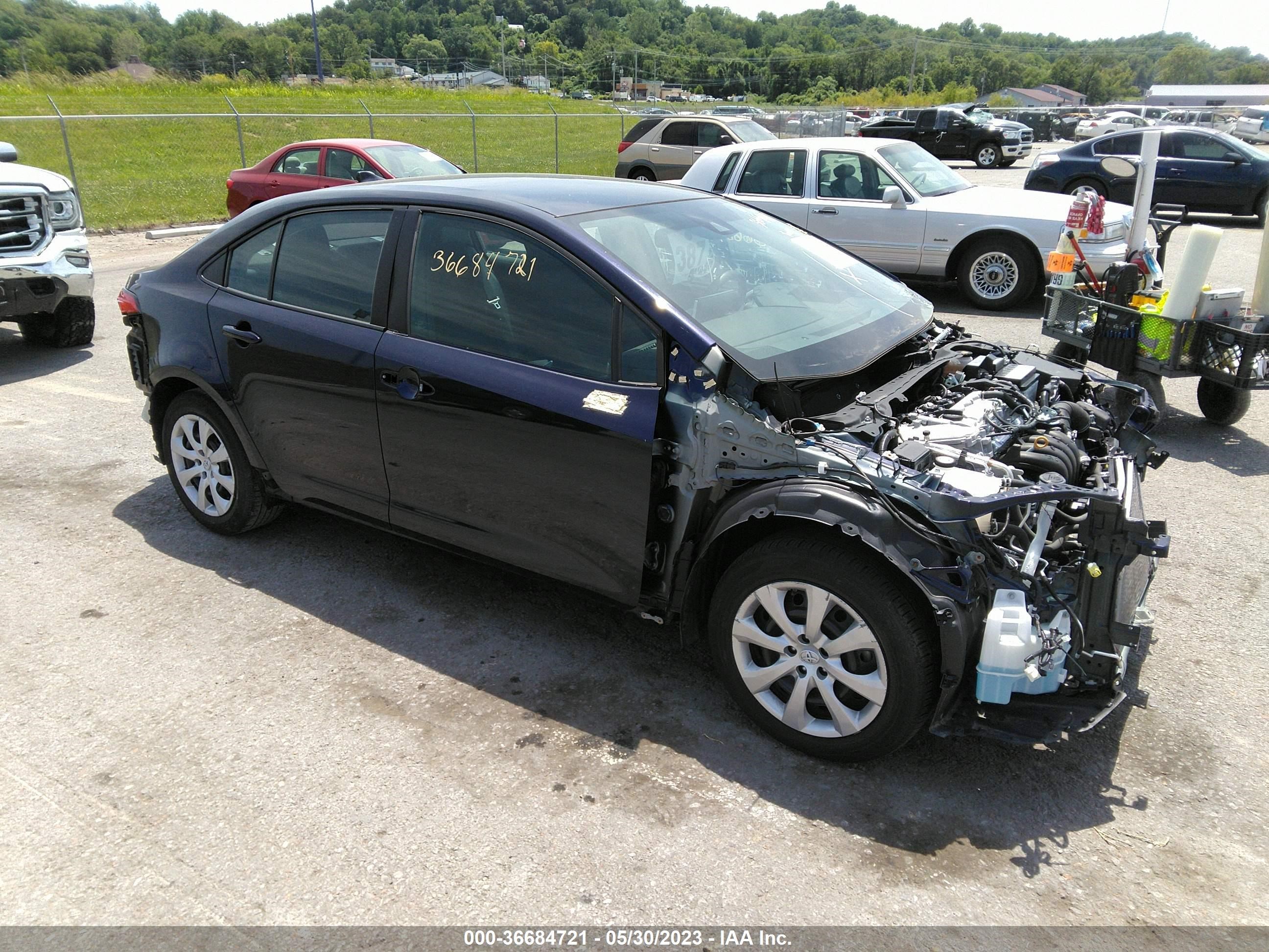 toyota corolla 2020 5yfeprae9lp040863