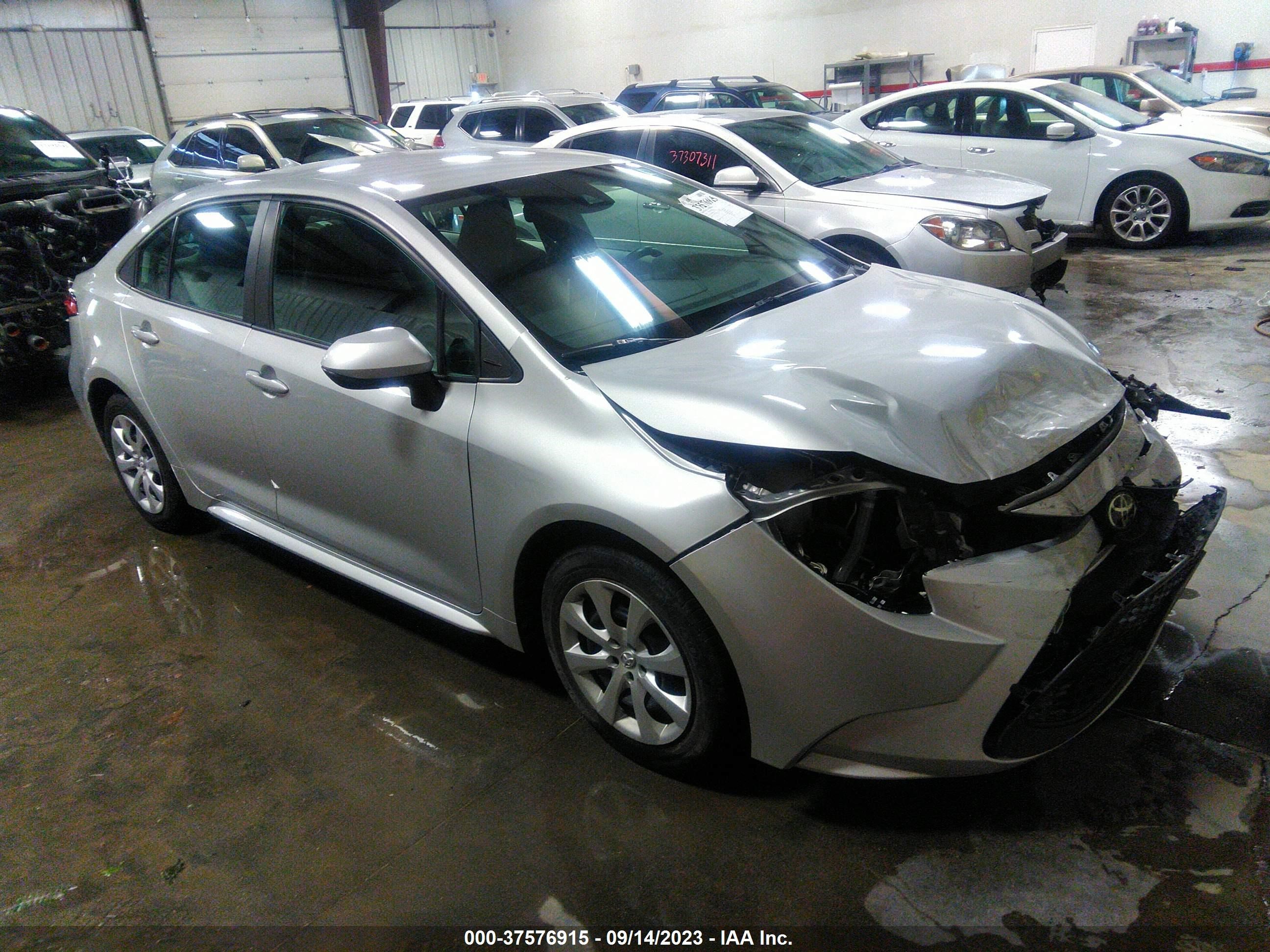 toyota corolla 2020 5yfeprae9lp056481