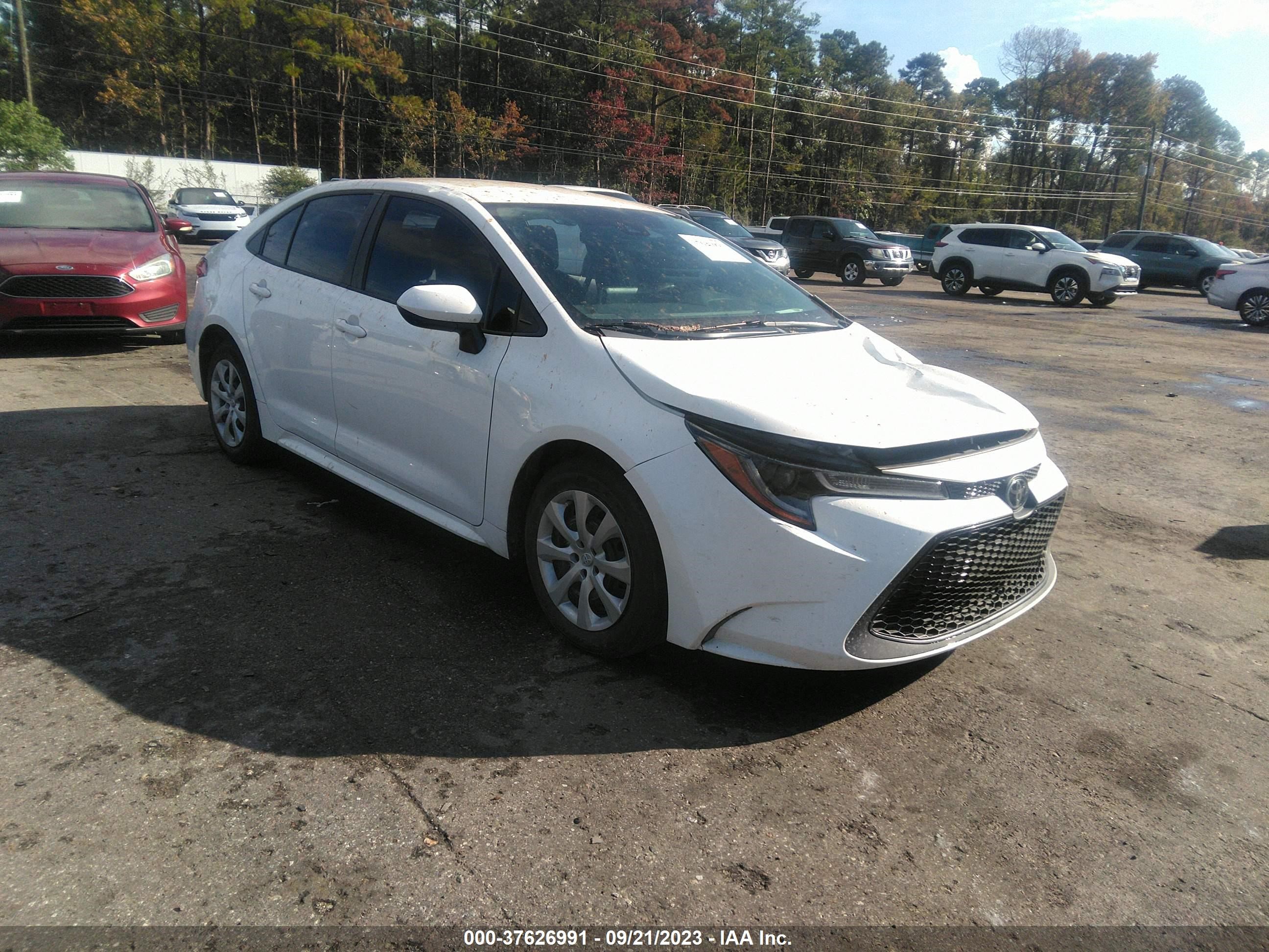 toyota corolla 2020 5yfepraexlp080983