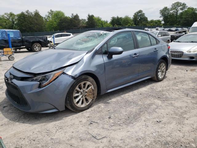 toyota corolla le 2021 5yfhpmae4mp175234