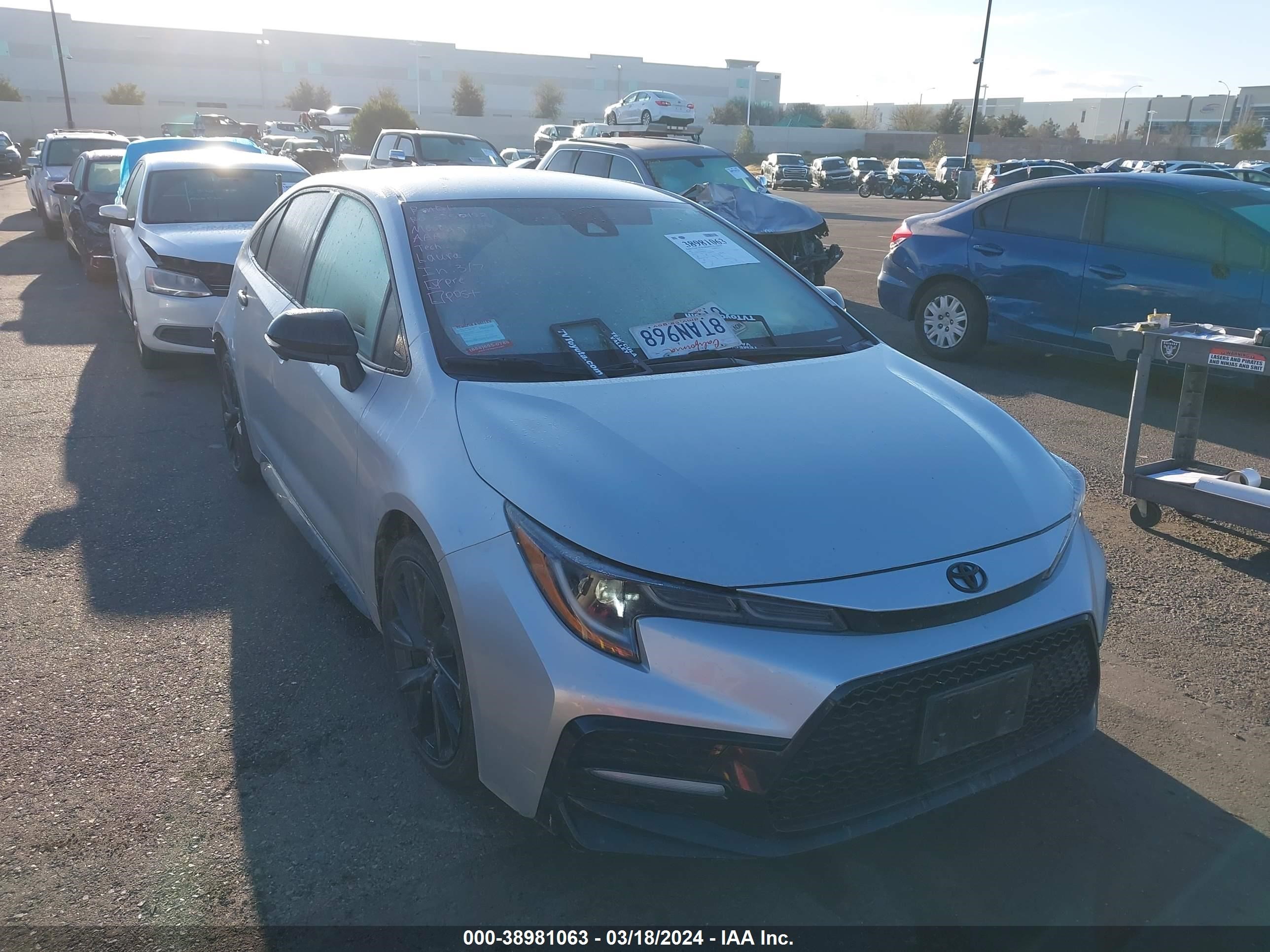 toyota corolla 2021 5yfs4mce7mp067587