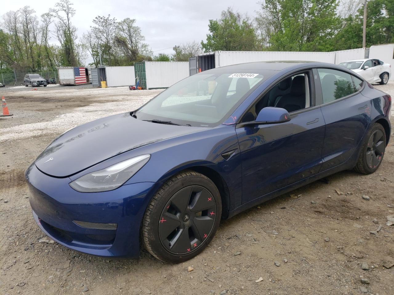 tesla model 3 2022 5yj3e1ea0nf185228