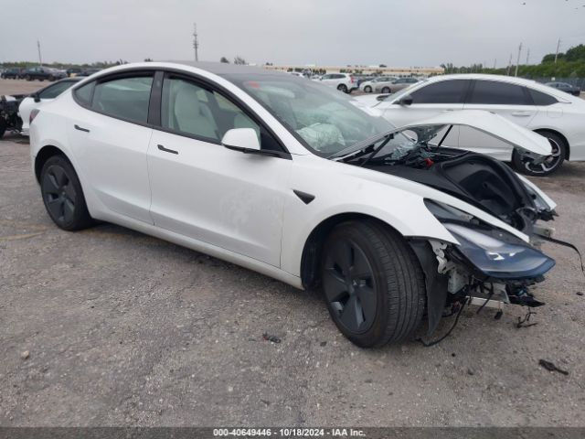 tesla model 3 2023 5yj3e1ea0pf383634