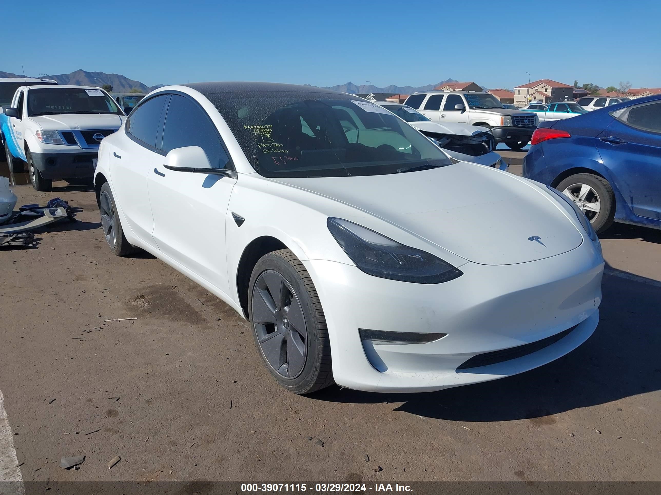 tesla model 3 2023 5yj3e1ea0pf411903