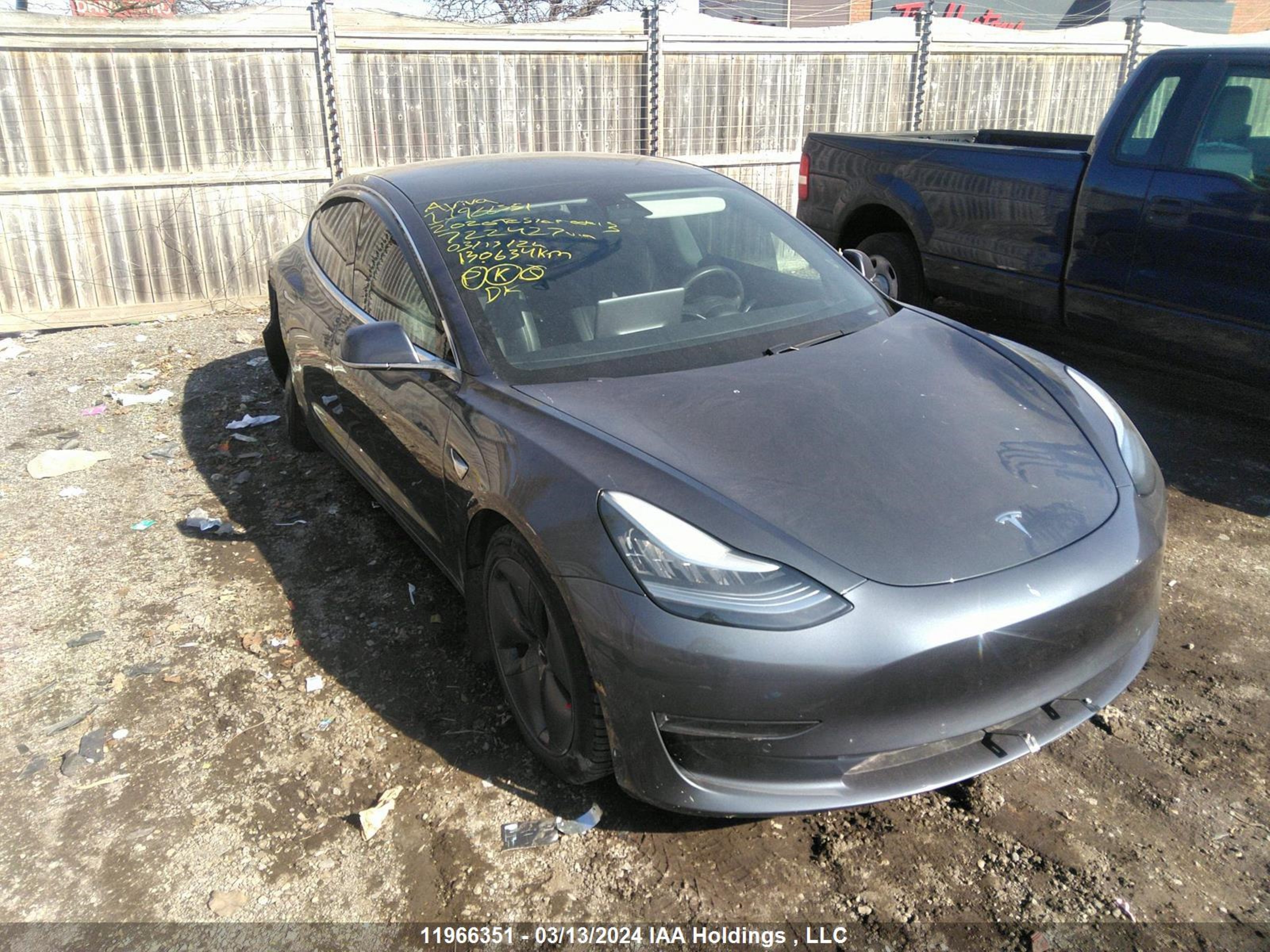 tesla model 3 2020 5yj3e1ea1lf722427