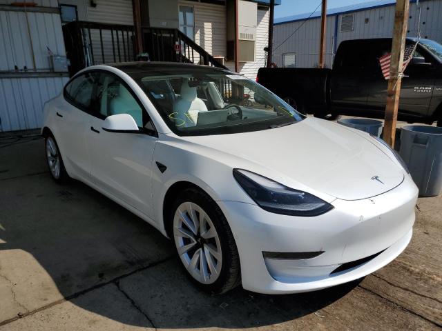 tesla model 3 2021 5yj3e1ea1mf019332