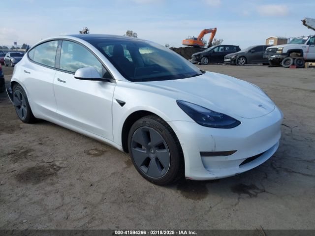 tesla model 3 2022 5yj3e1ea1nf167711