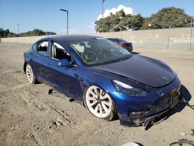 tesla model 3 2022 5yj3e1ea1nf185450