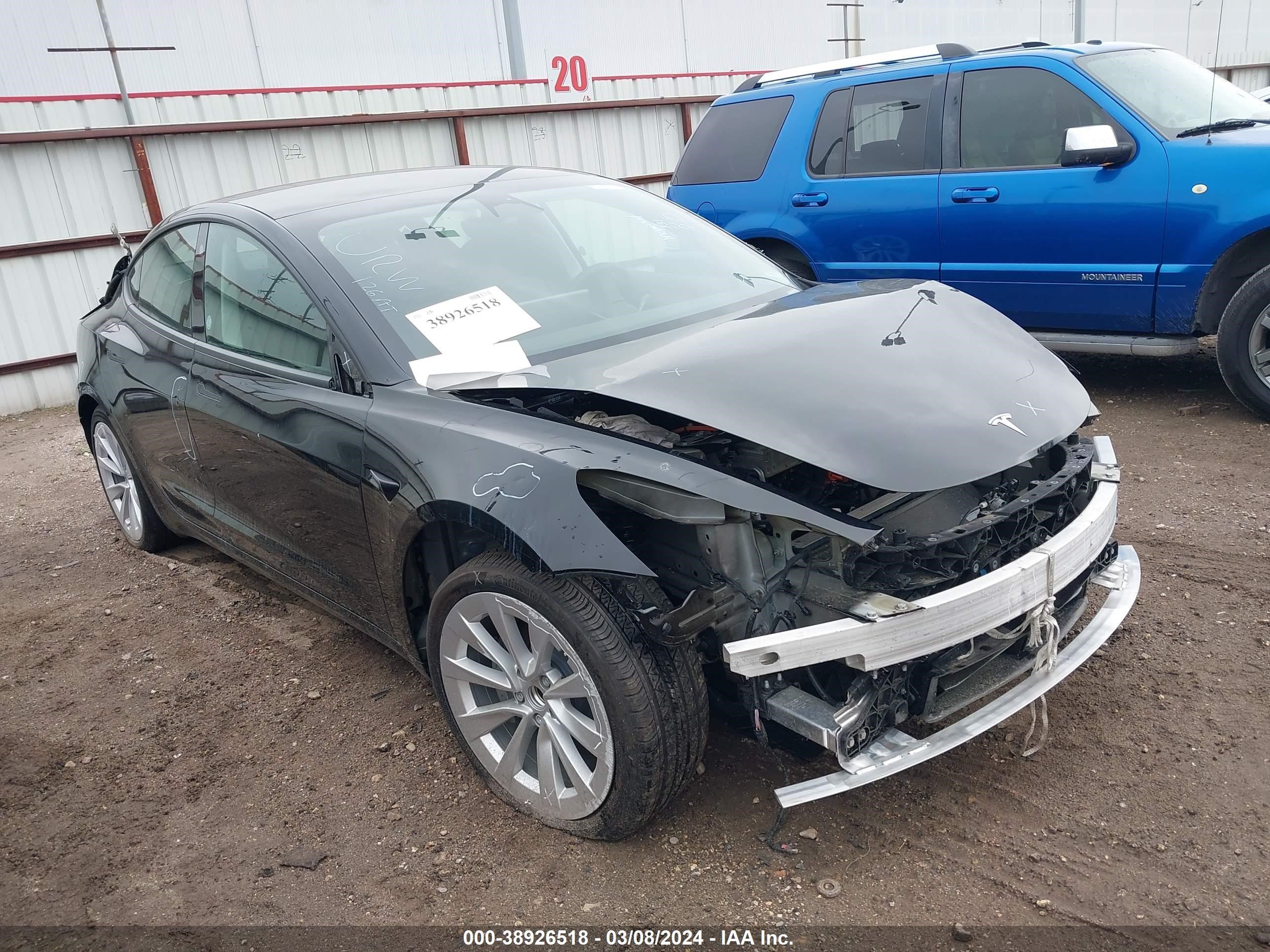 tesla model 3 2023 5yj3e1ea1pf435336