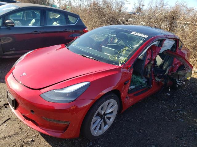 tesla model 3 2022 5yj3e1ea2nf184923