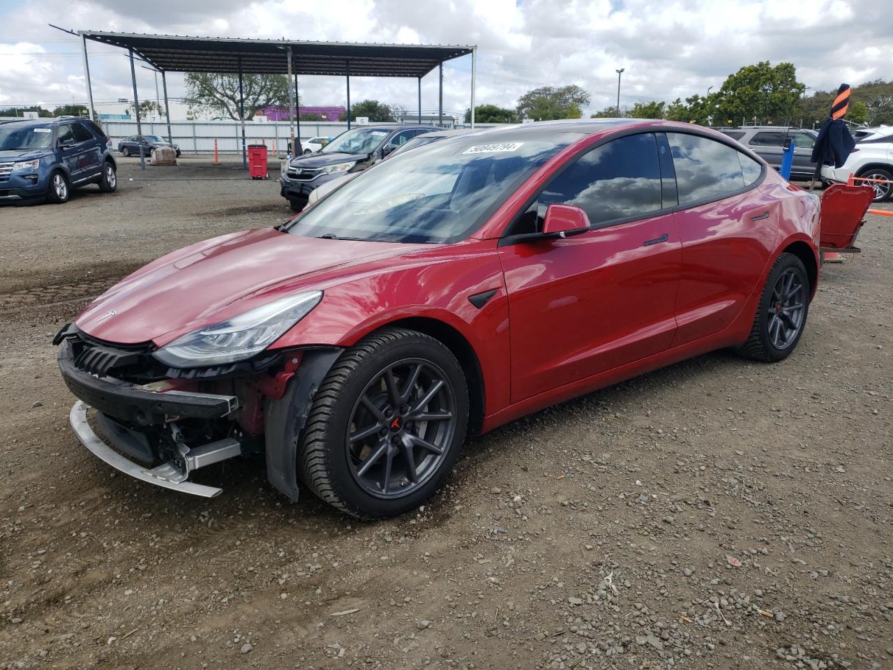 tesla model 3 2018 5yj3e1ea4jf042292