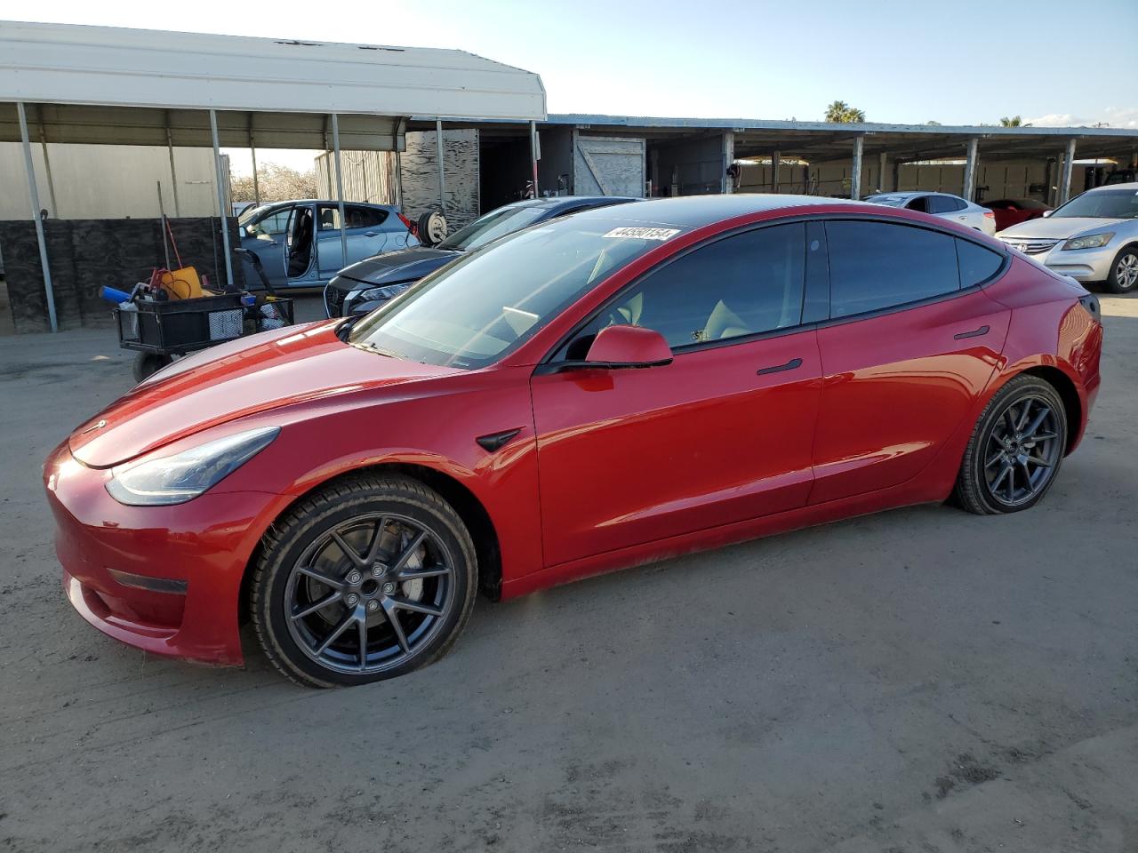 tesla model 3 2021 5yj3e1ea4mf069500