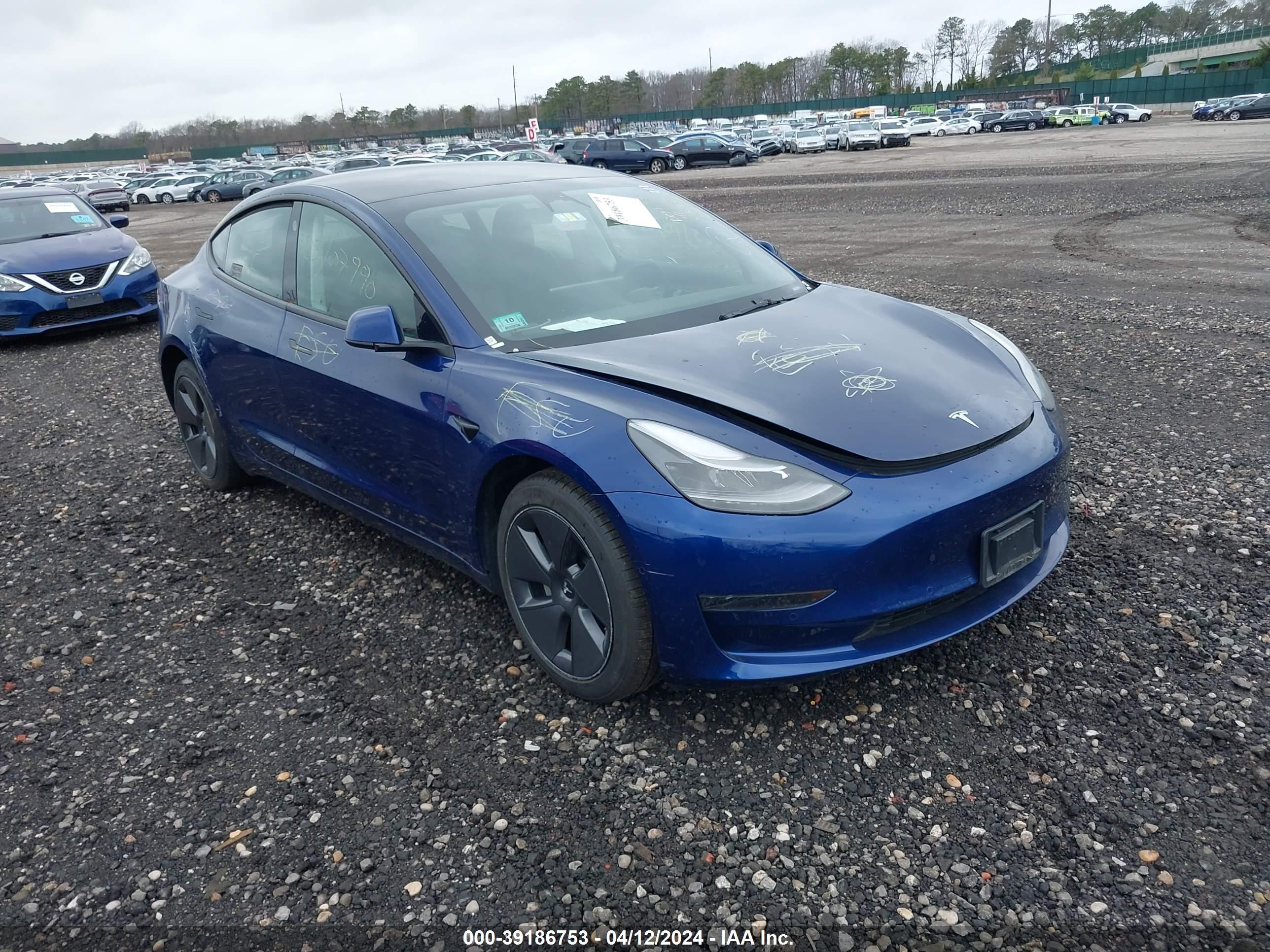 tesla model 3 2022 5yj3e1ea4nf371029