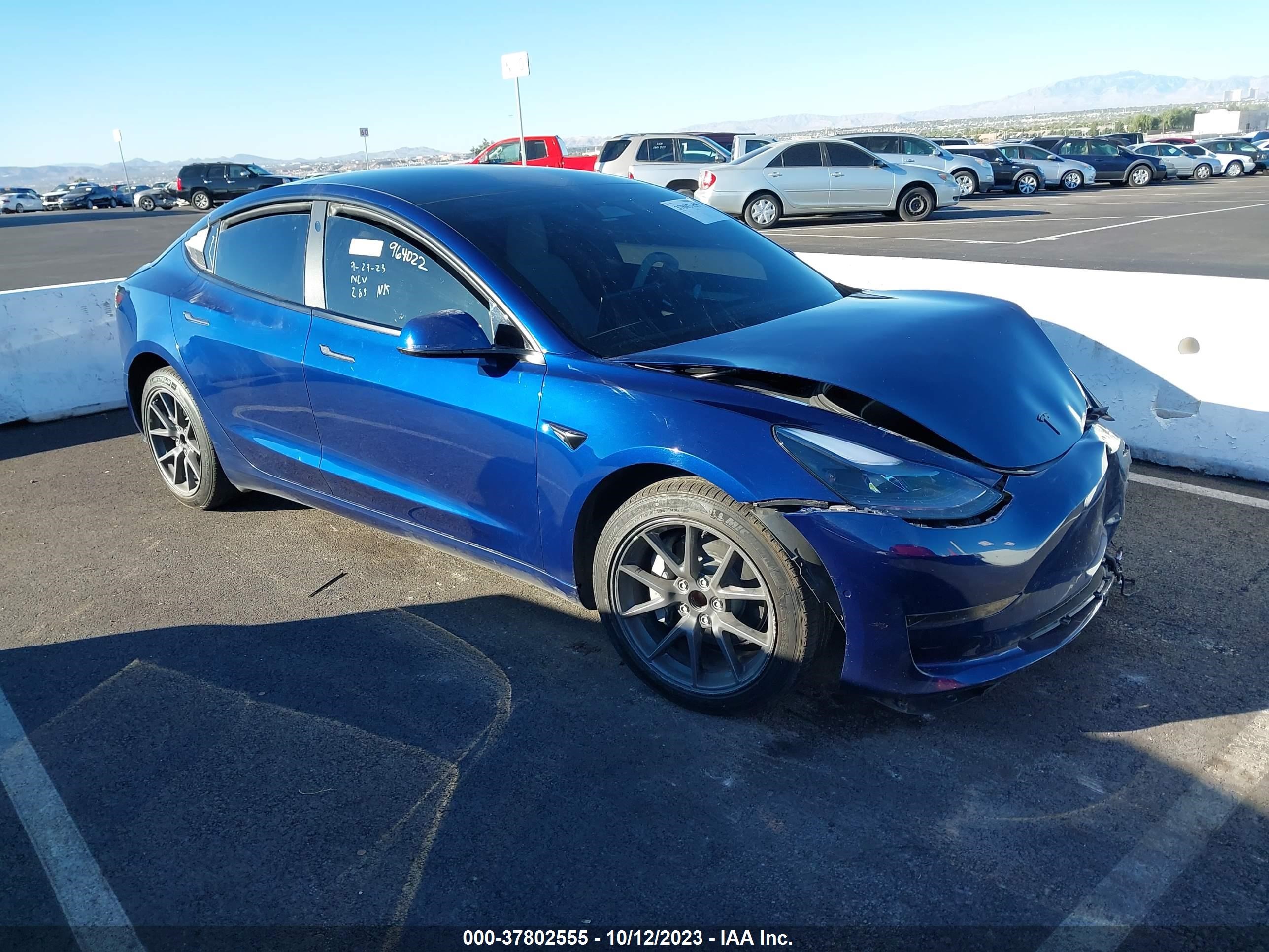 tesla model 3 2022 5yj3e1ea4nf375257