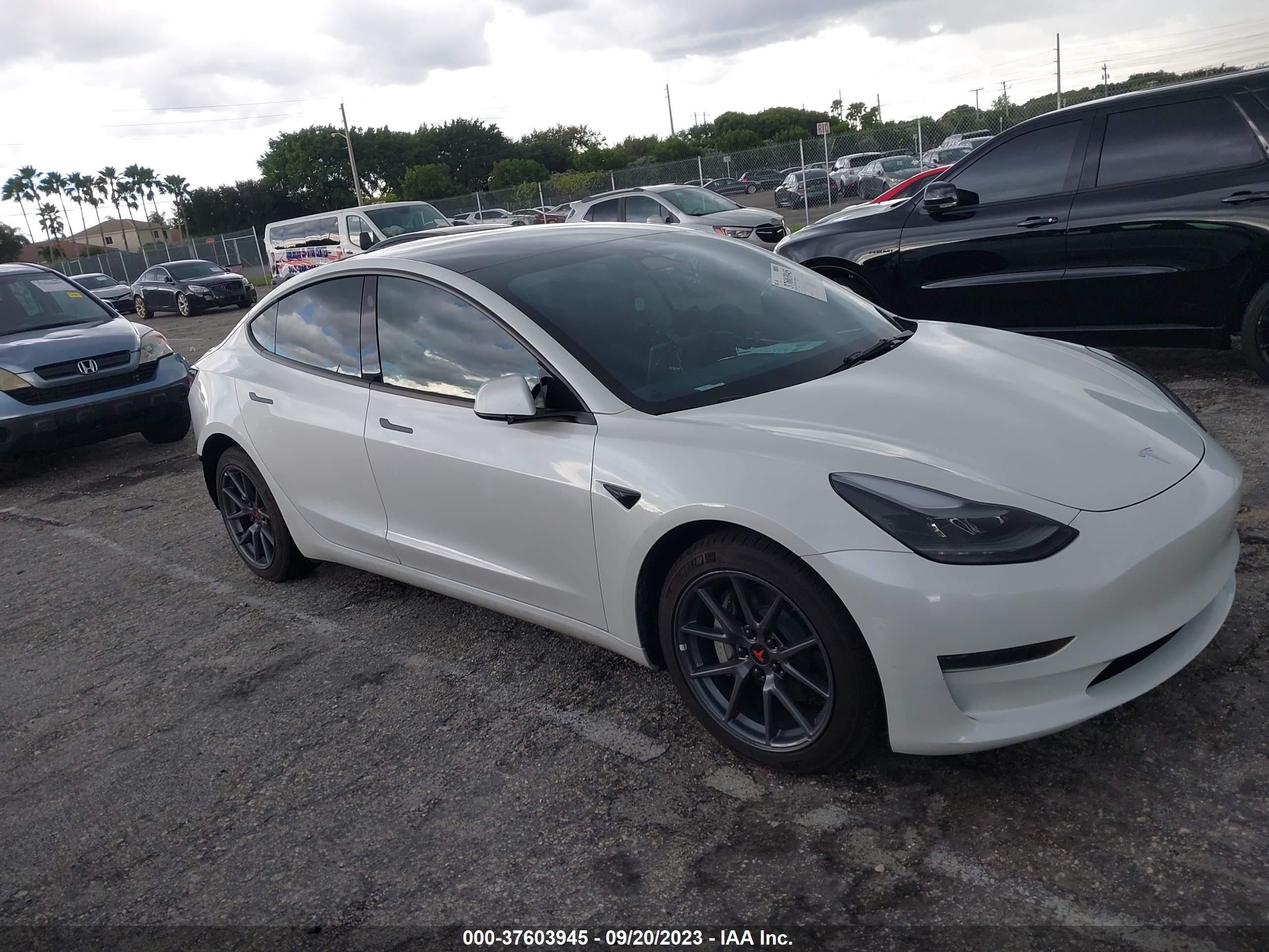 tesla model 3 2023 5yj3e1ea4pf405358