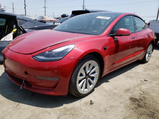 tesla model 3 2022 5yj3e1ea5nf122626