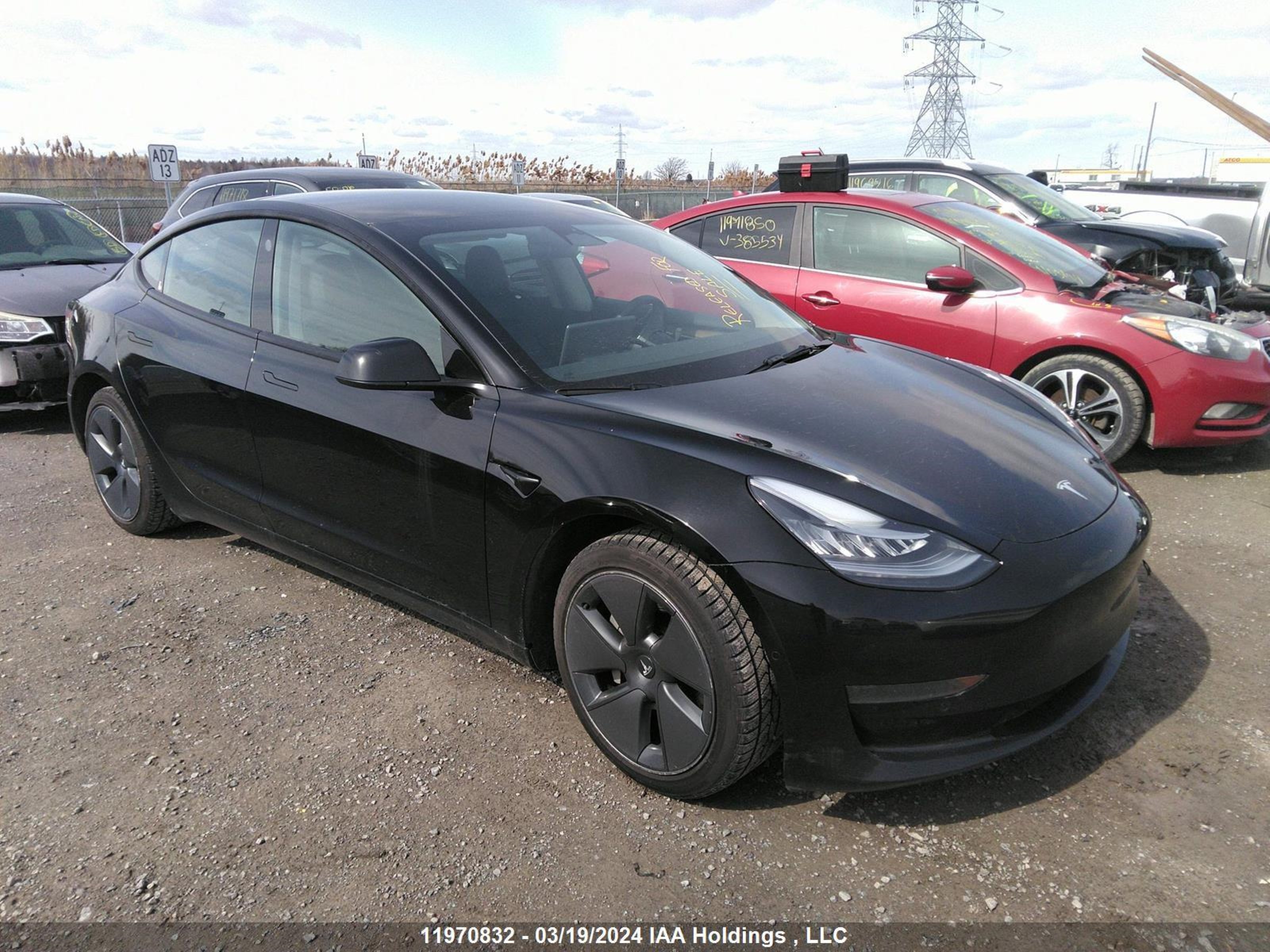 tesla model 3 2022 5yj3e1ea5nf258254