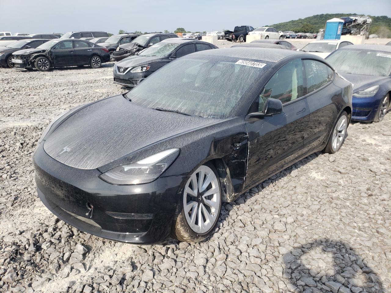 tesla model 3 2022 5yj3e1ea5nf286586