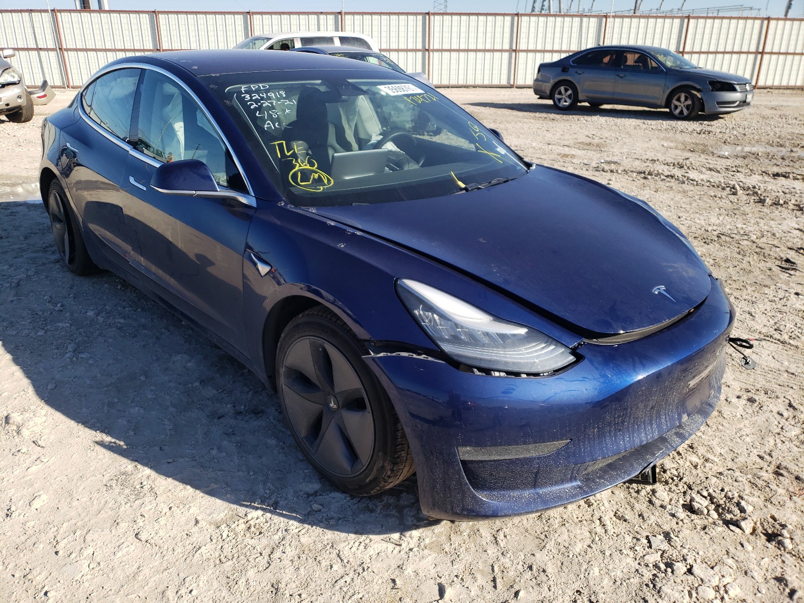 tesla model 3 2018 5yj3e1ea6jf124721