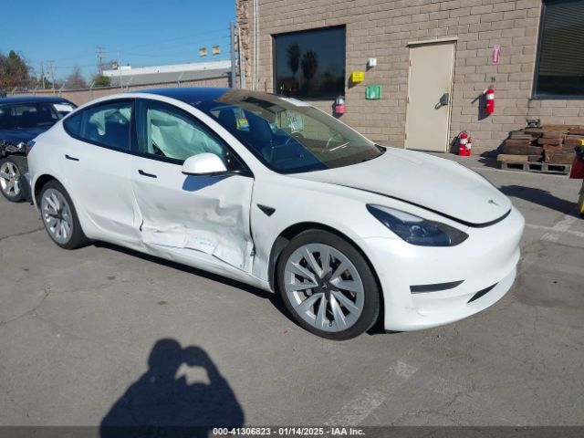 tesla model 3 2021 5yj3e1ea6mf077582