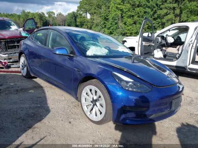 tesla model 3 2022 5yj3e1ea6nf190272