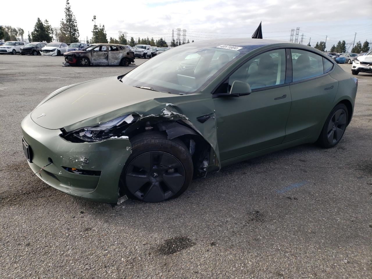 tesla model 3 2022 5yj3e1ea6nf340655