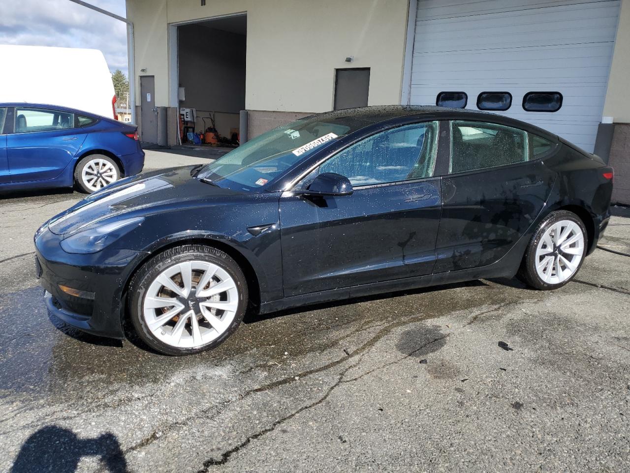 tesla model 3 2022 5yj3e1ea6nf371694