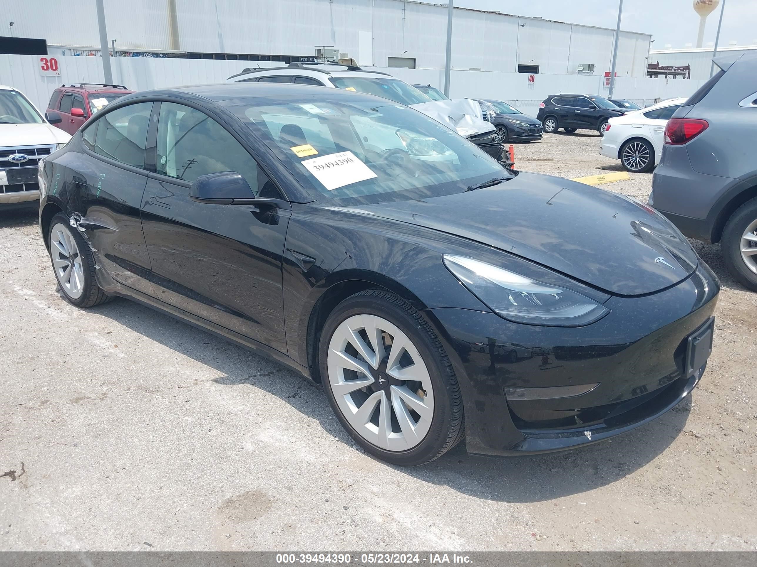 tesla model 3 2023 5yj3e1ea6pf437888