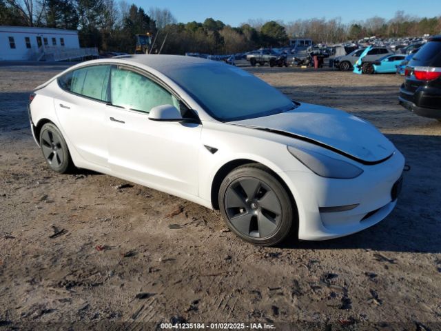 tesla model 3 2022 5yj3e1ea7nf103513