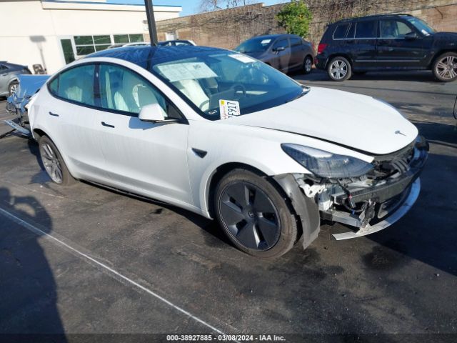 tesla model 3 2022 5yj3e1ea7nf134518