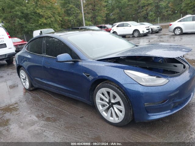 tesla model 3 2022 5yj3e1ea7nf186411