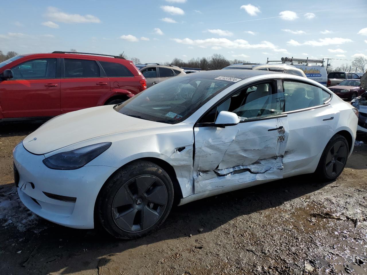 tesla model 3 2023 5yj3e1ea7pf571132