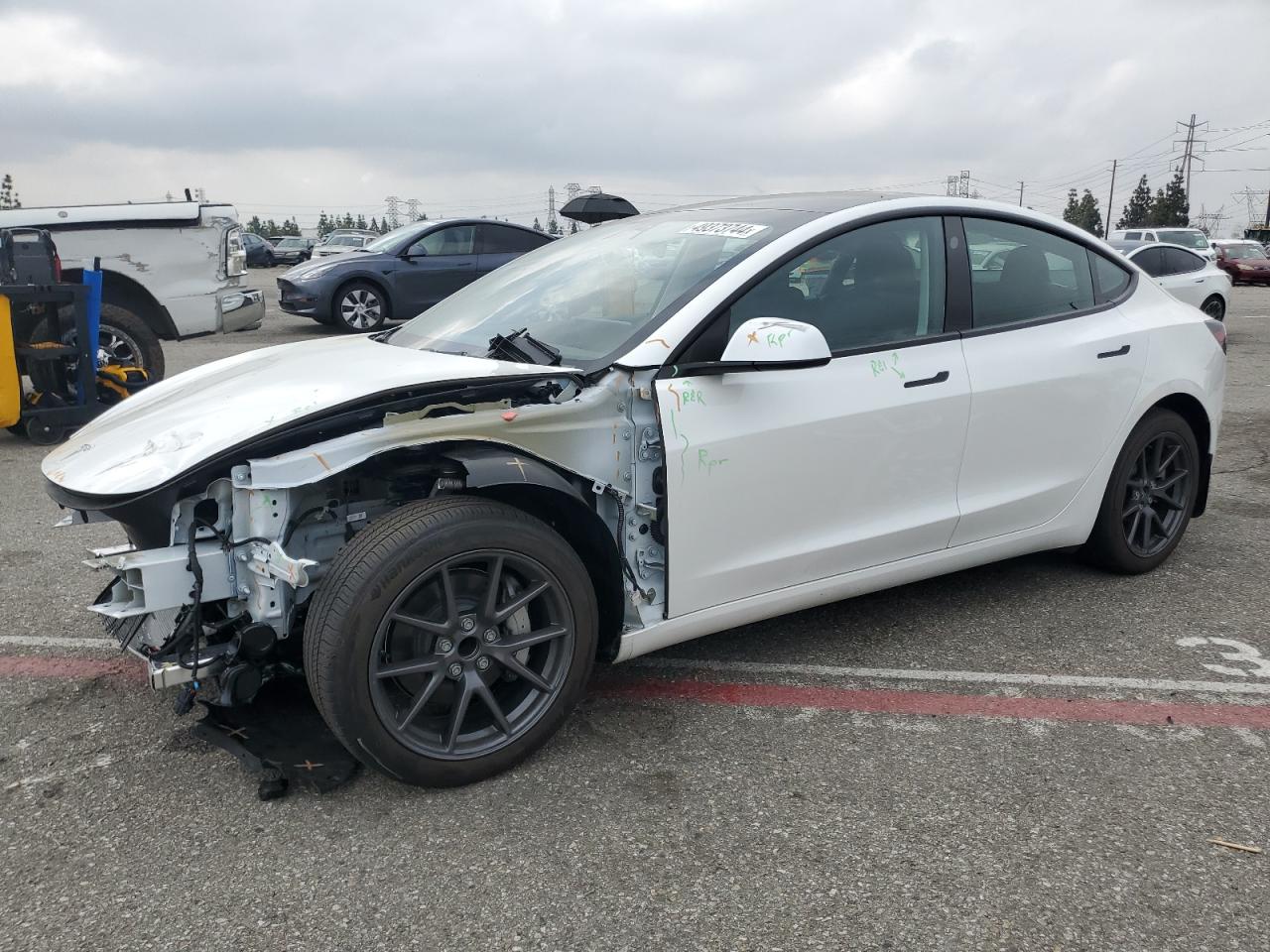 tesla model 3 2023 5yj3e1ea7pf700180