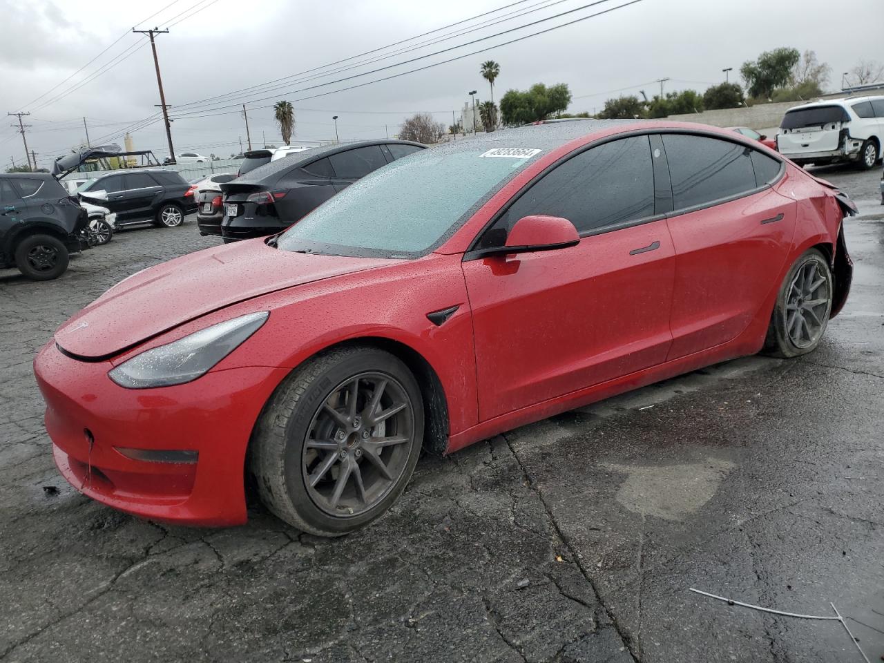 tesla model 3 2021 5yj3e1ea8mf030229