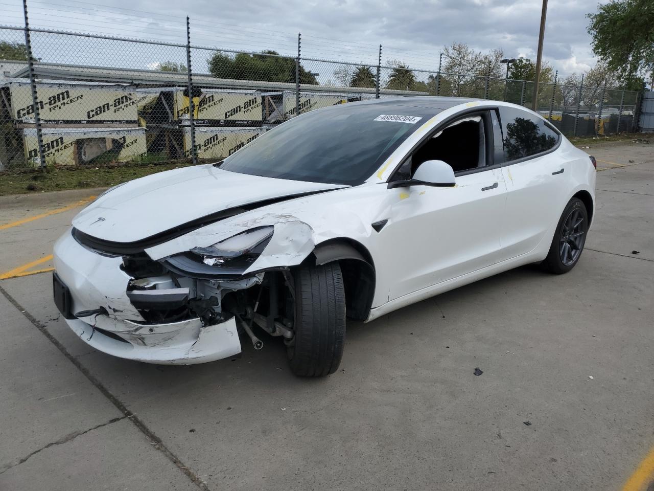 tesla model 3 2021 5yj3e1ea8mf077650